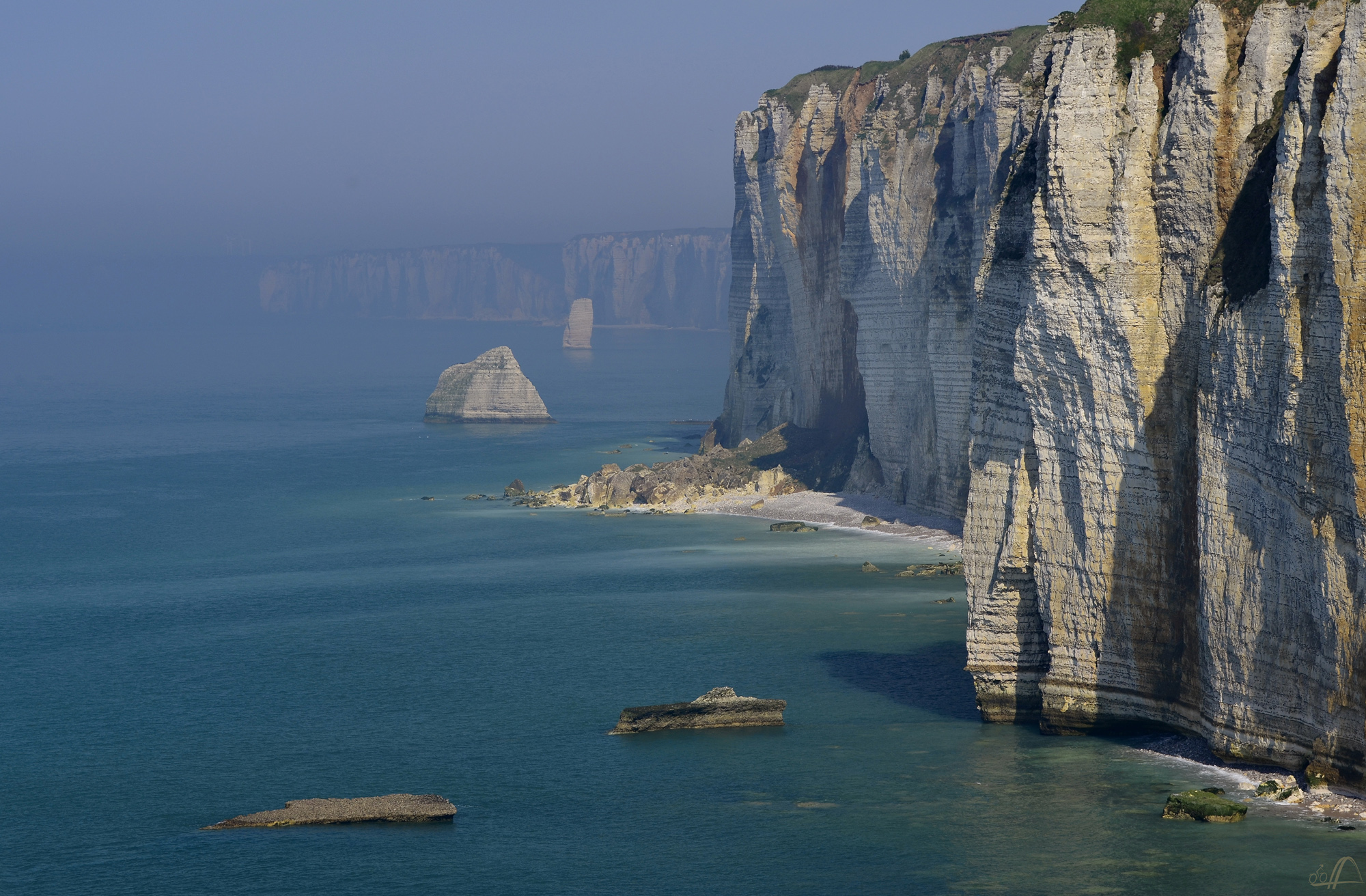 Steilk&uuml;ste bei Entretat